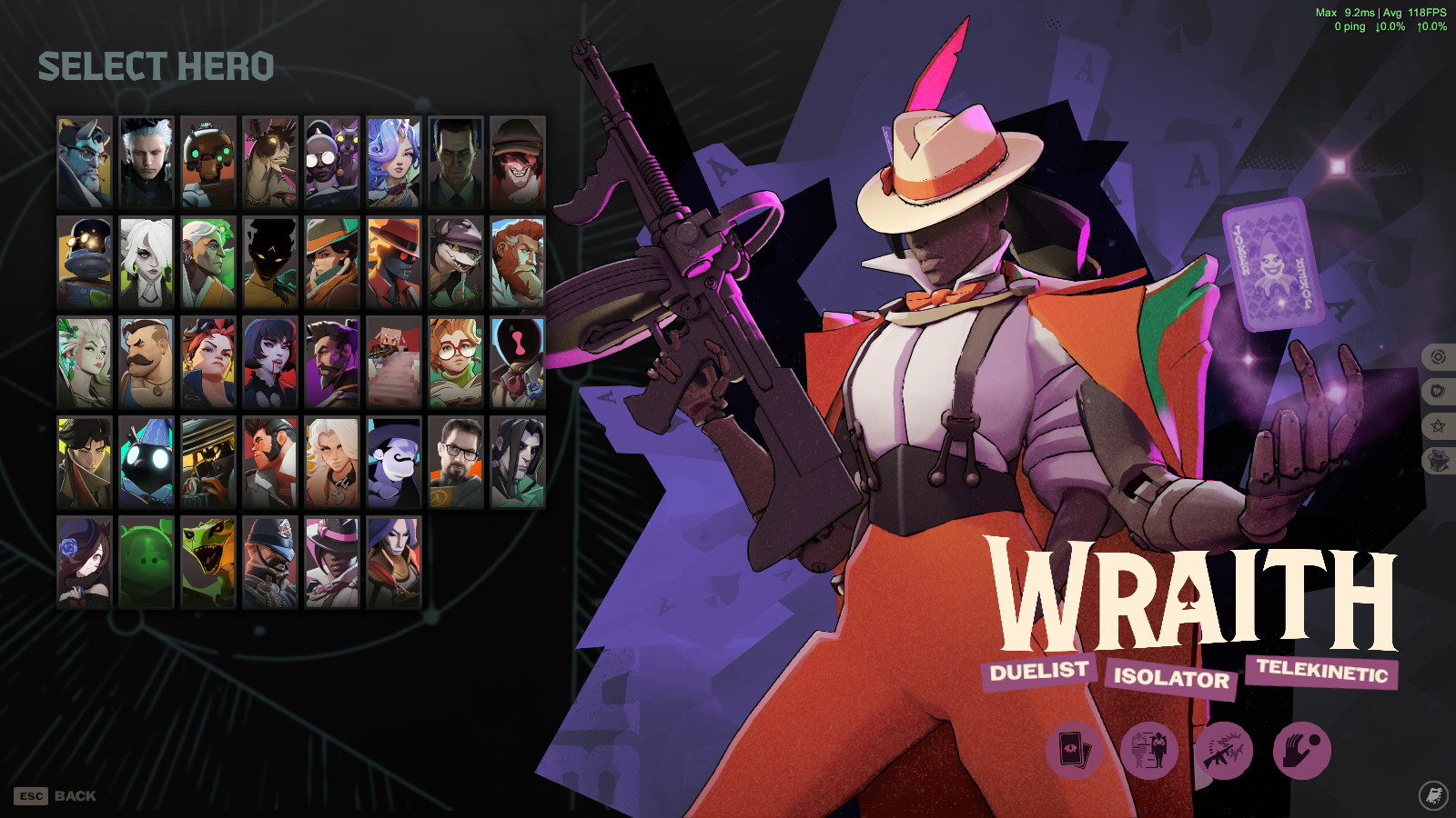 Wraith in-game model cards into Balatro