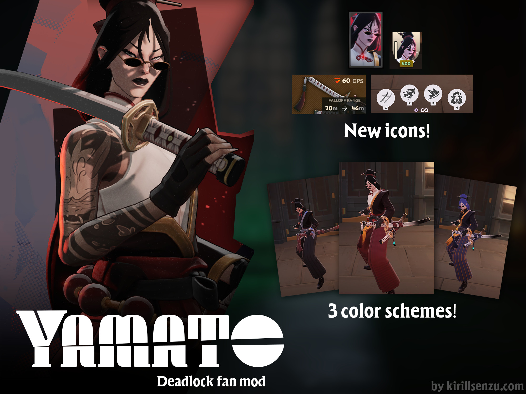 Yamato redesign (NEW ICONS and COLORS!) image 3