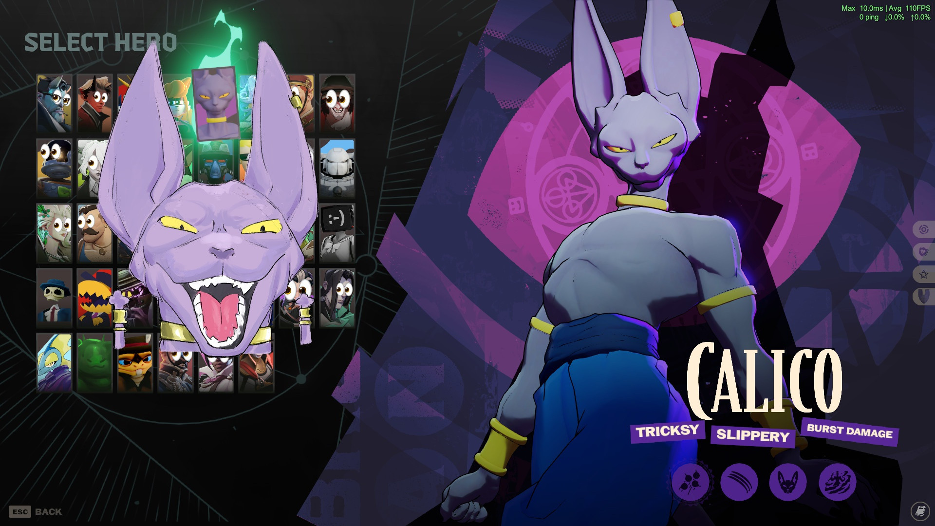 Lord Beerus Over Calico (Dragon Ball) image 2