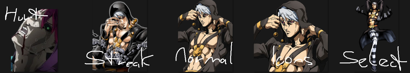 Risotto Nero from JoJo as Drifter image 7