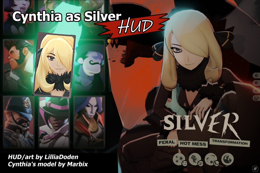Cynthia as Silver HUD
