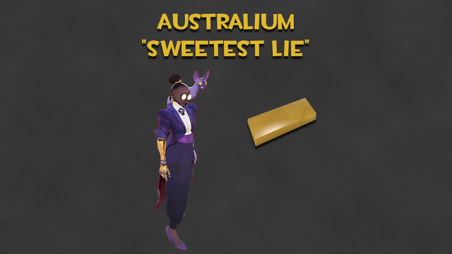 Australium "Sweetest Lie" (Gold Calico Arm) image 2