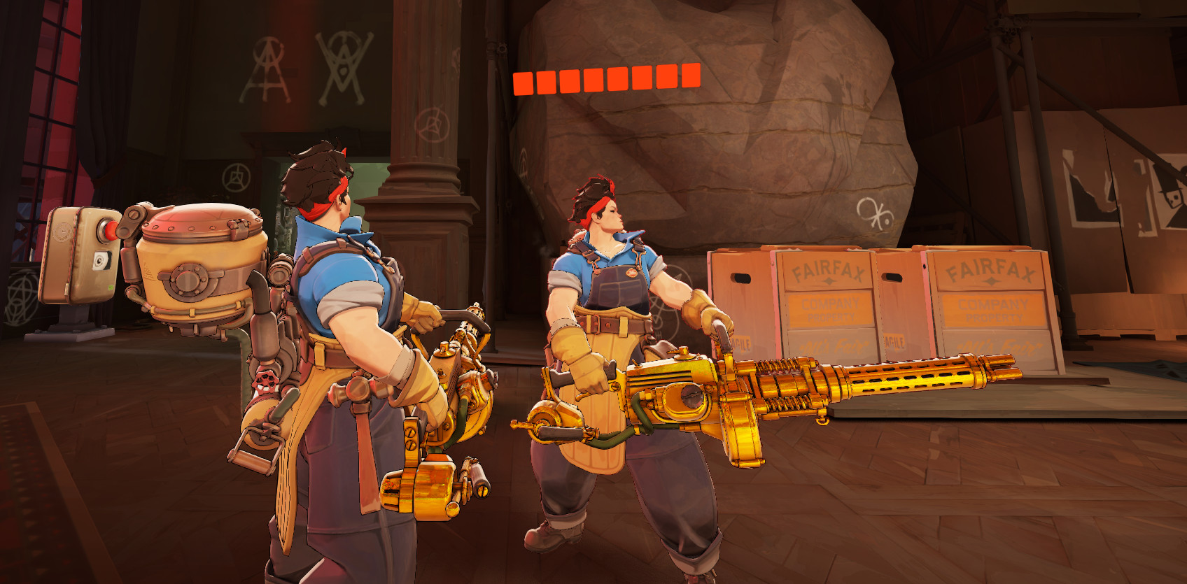 Australium "Services Rendered" (Gold McGinnis Gun) image 4
