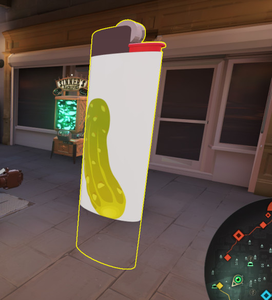 Pickle Lighter over Soul Container
