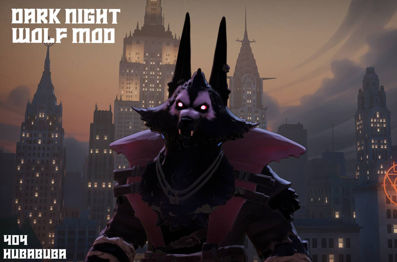 Dark Night Wolf Drifter Skin mod image 5