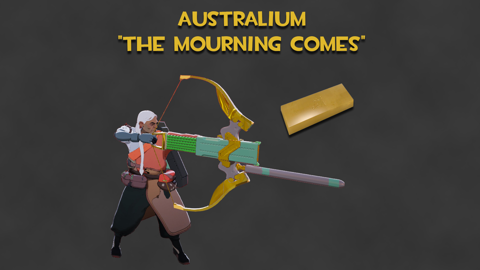 Australium "The Mourning Comes" (Gold Grey Talon) image 2