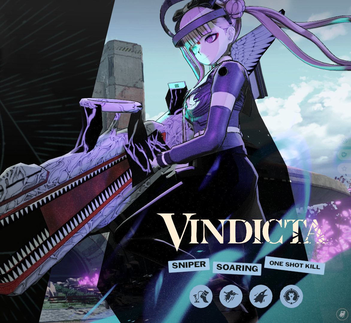 Kako Tsukumo as Vindicta image 2