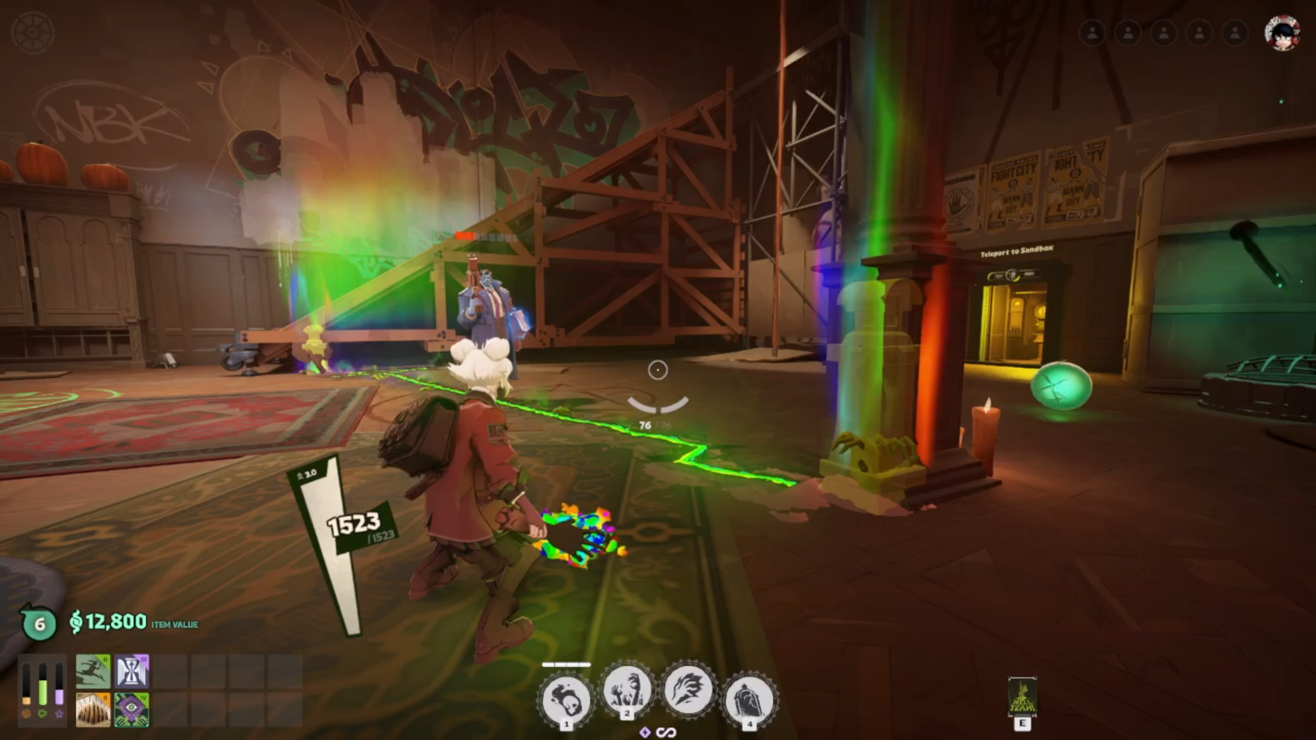 Rainbow Particles For Graves image 2
