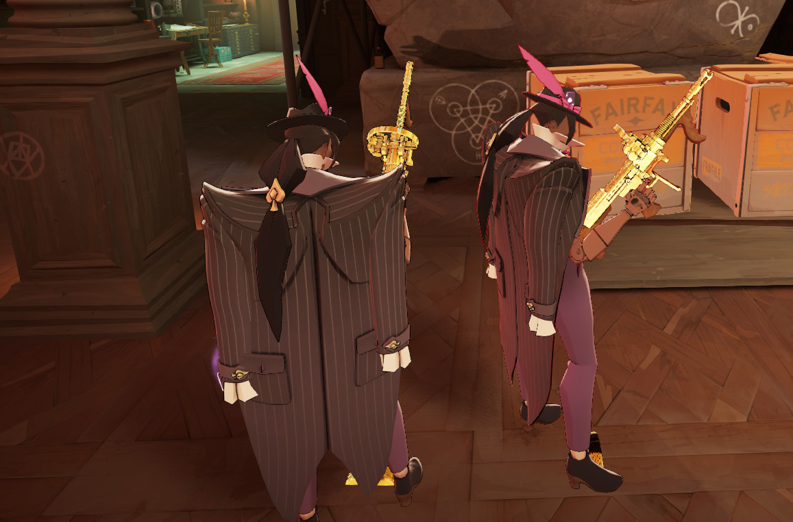 Australium "The Rake" (Gold Wraith Gun) image 4