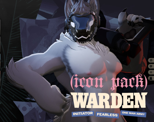 Protogen Warden iconpack