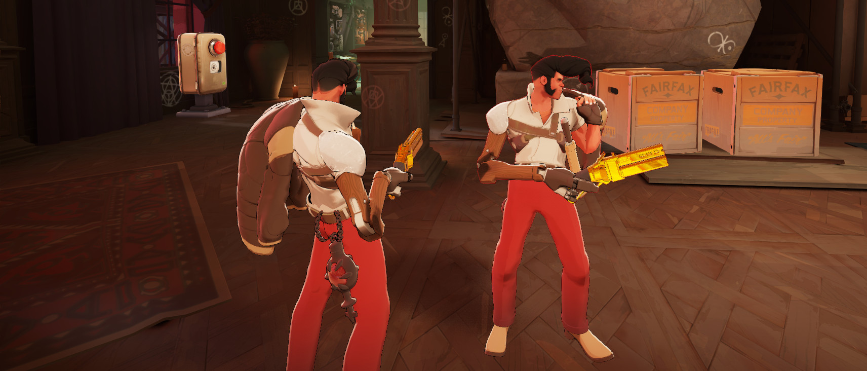 Australium "Busted Flush" (Gold Shiv Gun) image 4