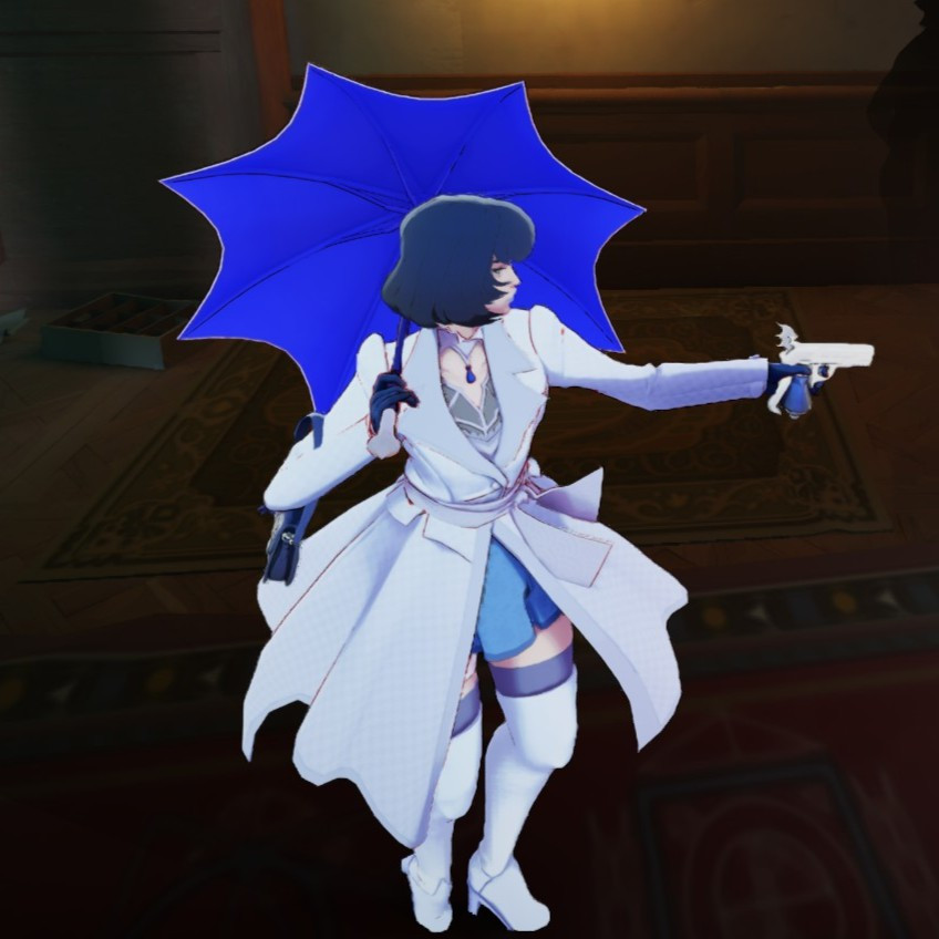 White and Blue Mina image 4
