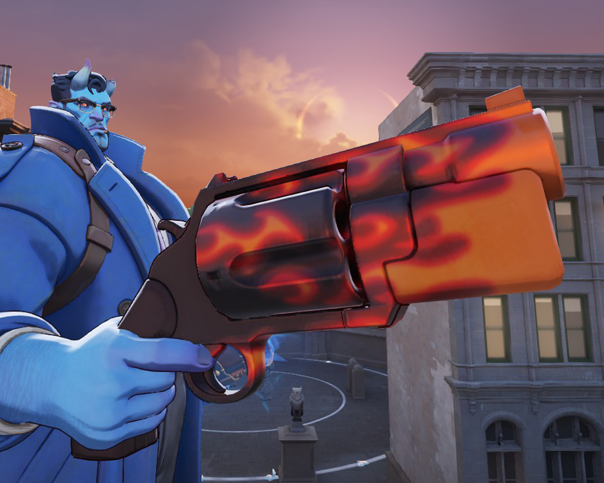 Abrams Gun Skin | Blaze / Blue Blaze image 3