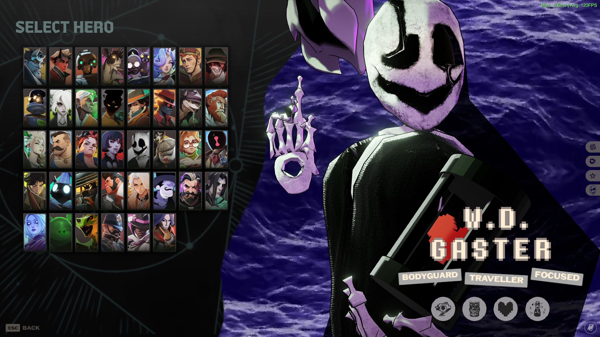 W.D. Gaster (UNDERTALE)- Mirage image 3