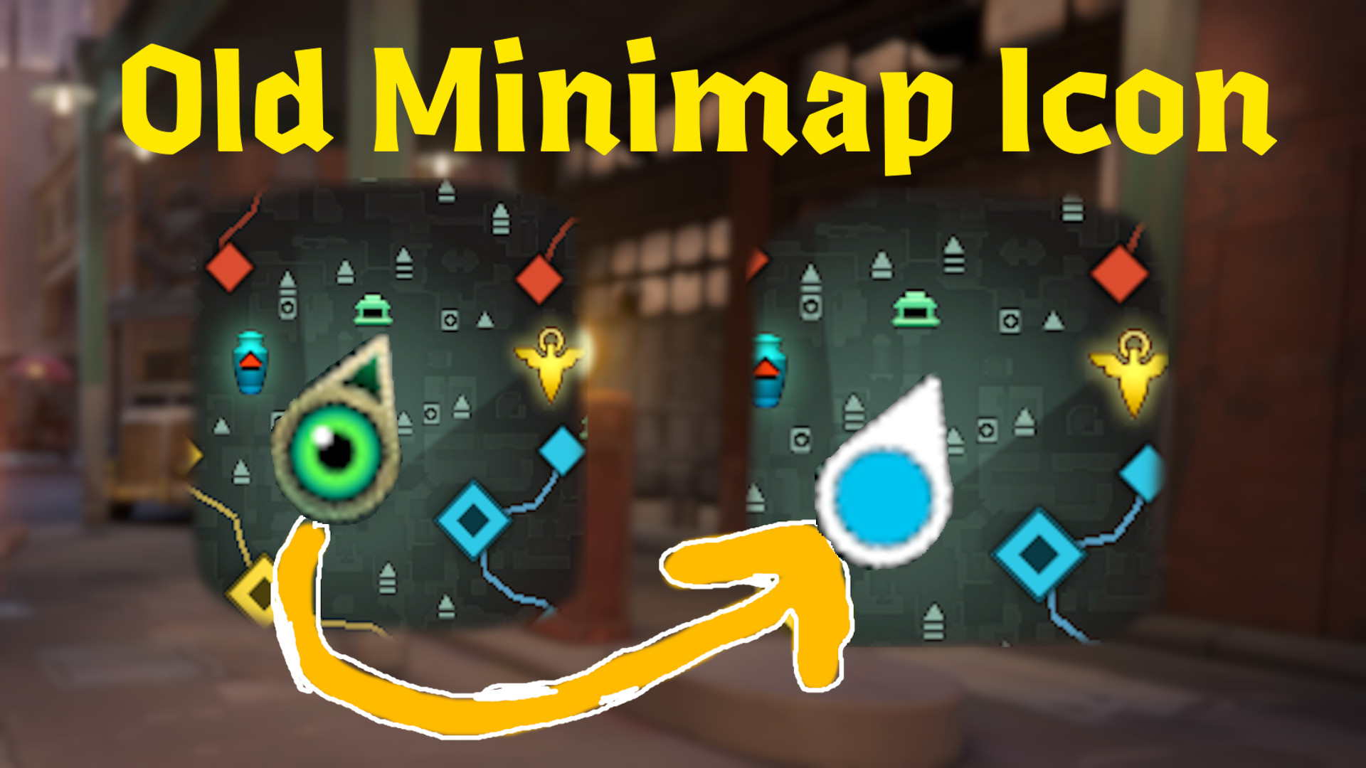Old Minimap Player Icon