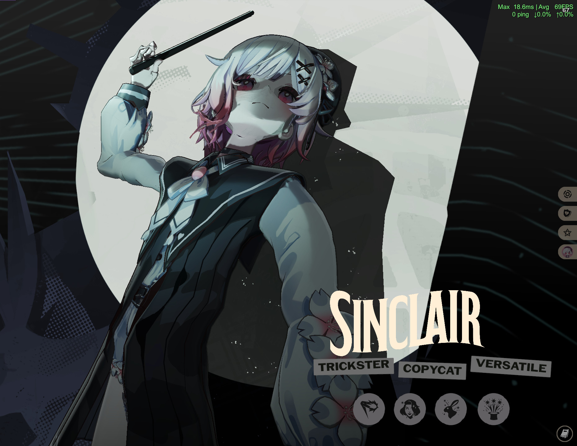 桜羽 エマ as Sinclair (Assistant + VO image 3