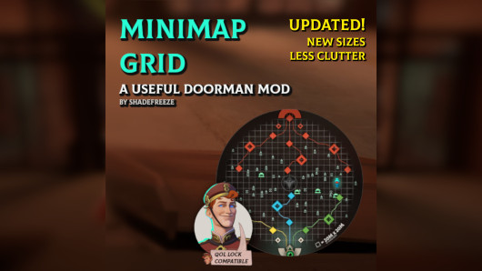 Minimap Grid - A useful Doorman mod