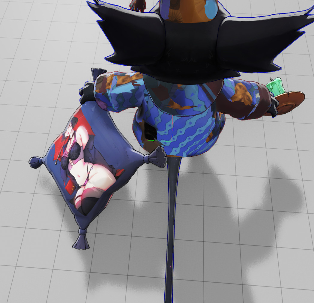 Rem pillow mina retexture image 3