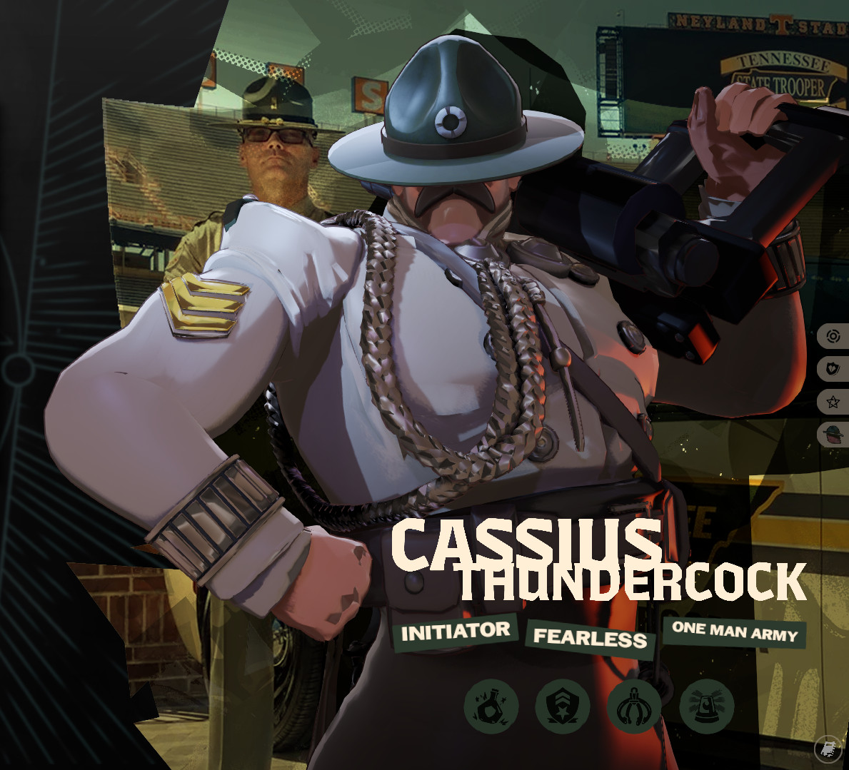 Cassius Thundercock (Bodycam Off) Warden image 2