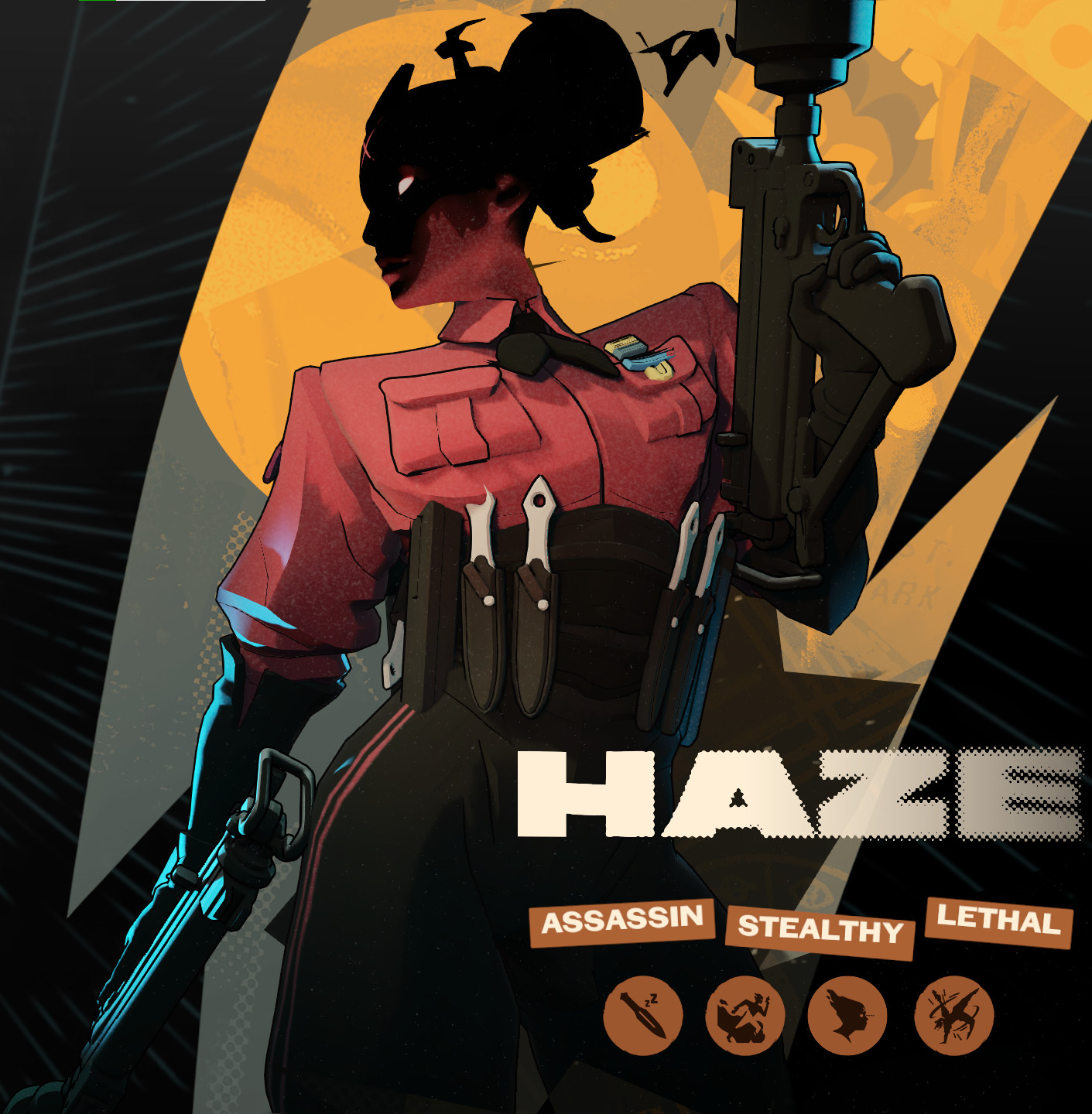 9 Haze Alternate Colors - Rainbow Heroes Pack image 3