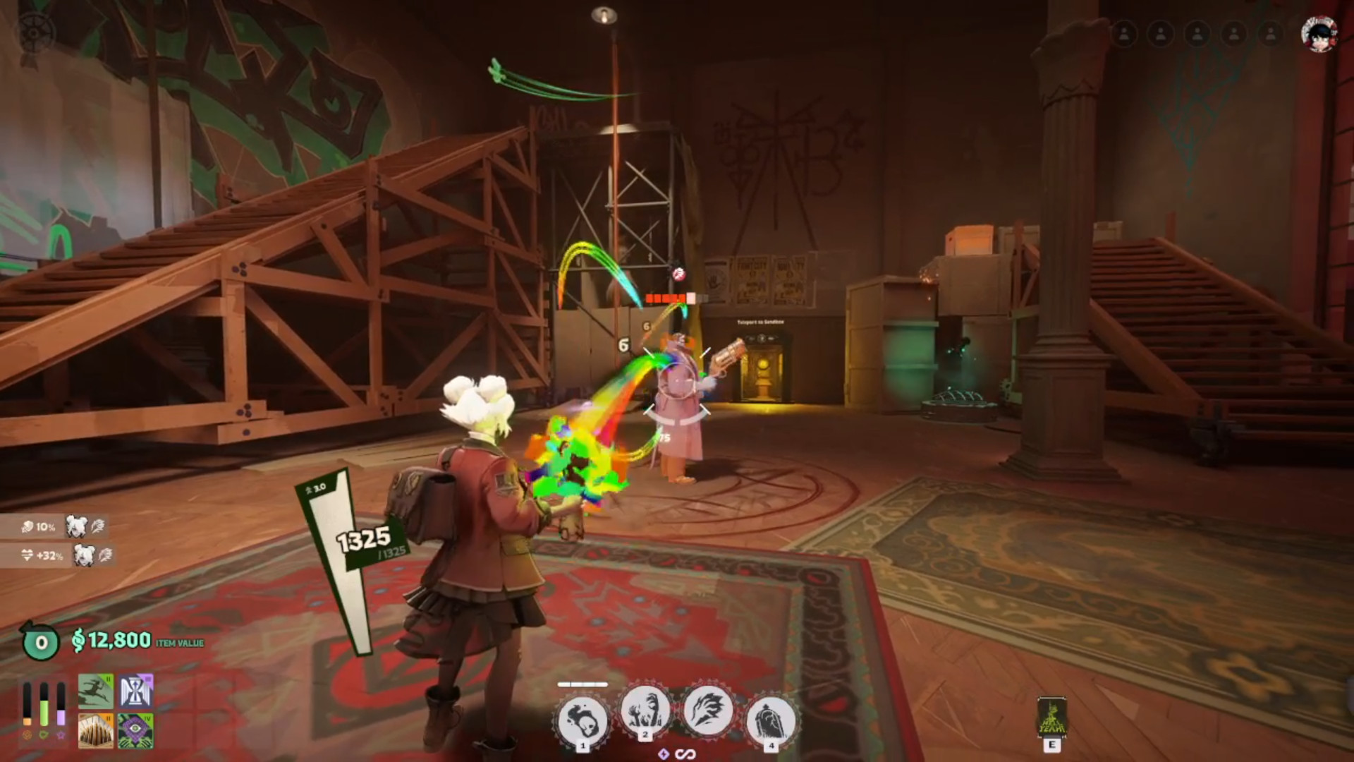 Rainbow Particles For Graves image 3