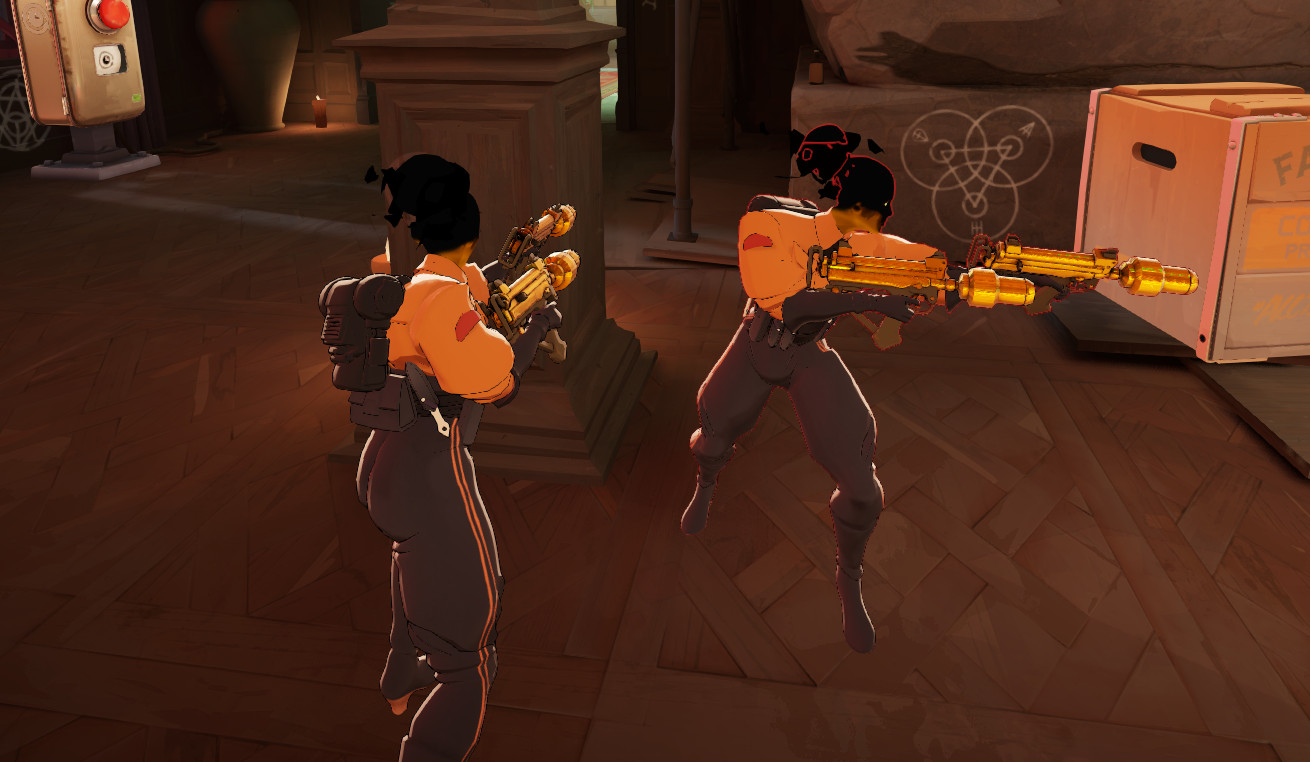 Australium "Censure & Penance" (Gold Haze Guns) image 4