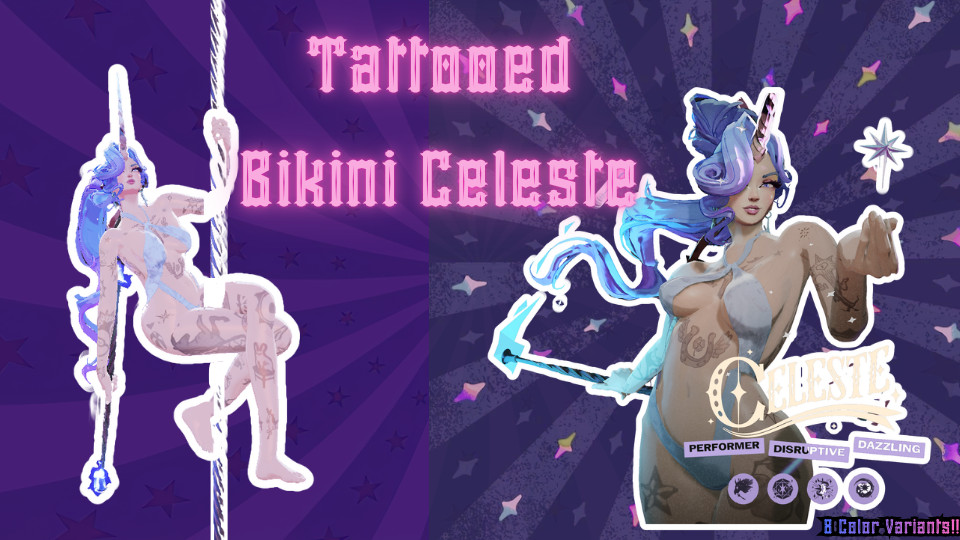 Tattooed Bikini Celeste image 2