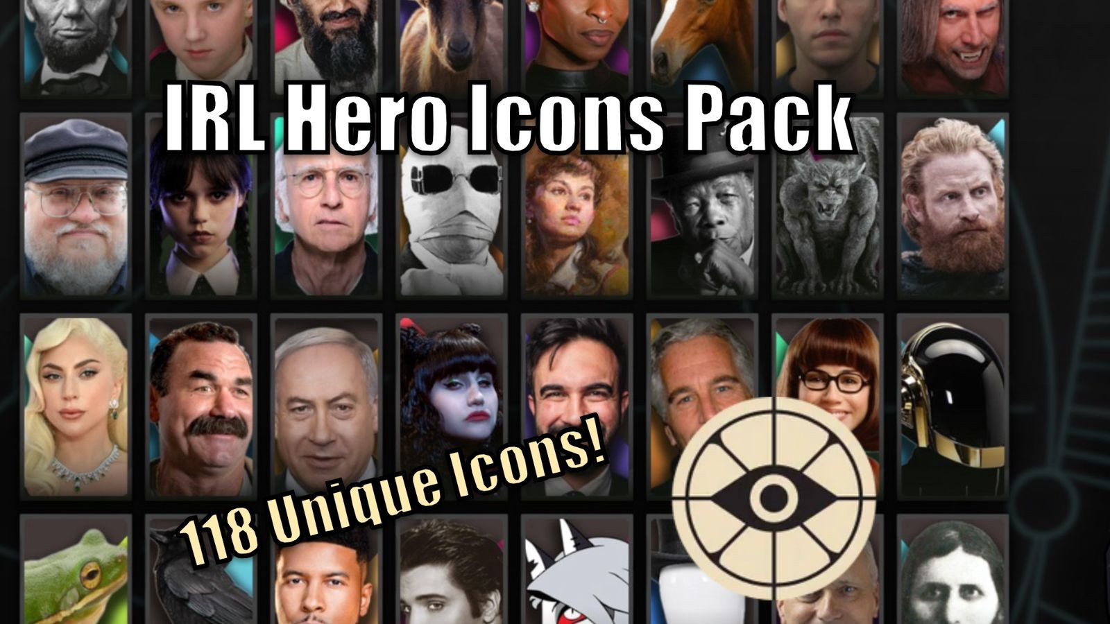 IRL Hero Icons Pack (118 Unique Icons!!))