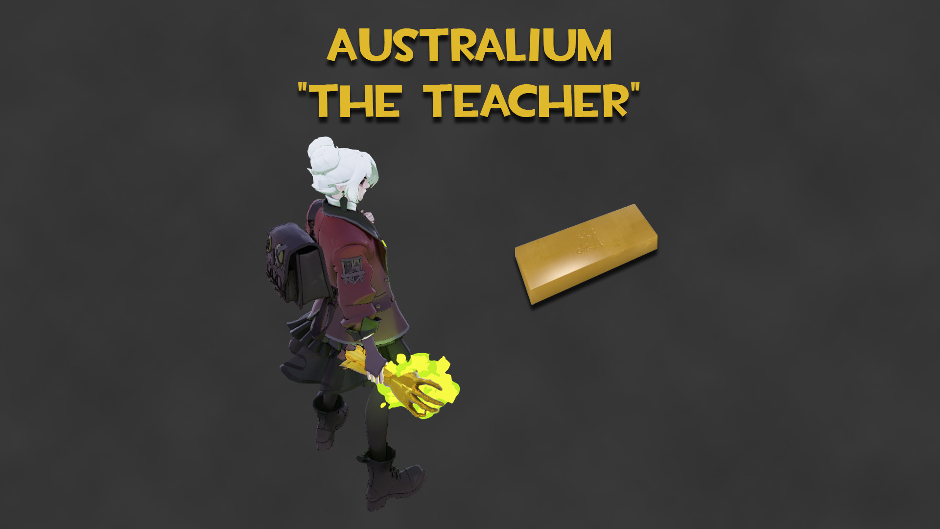 Australium "The Teacher" (Gold Graves Hand) image 2