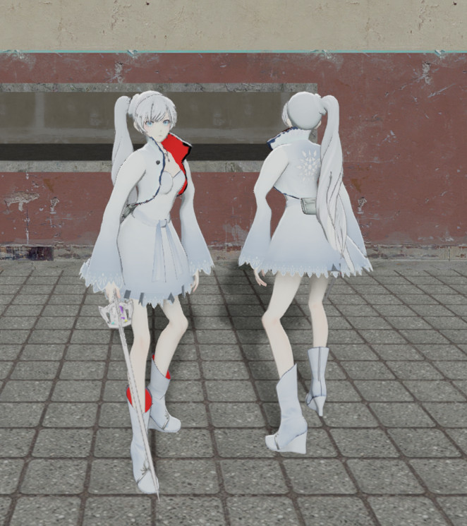 Weiss Schnee over Apollo (RWBY character overhaul) image 4