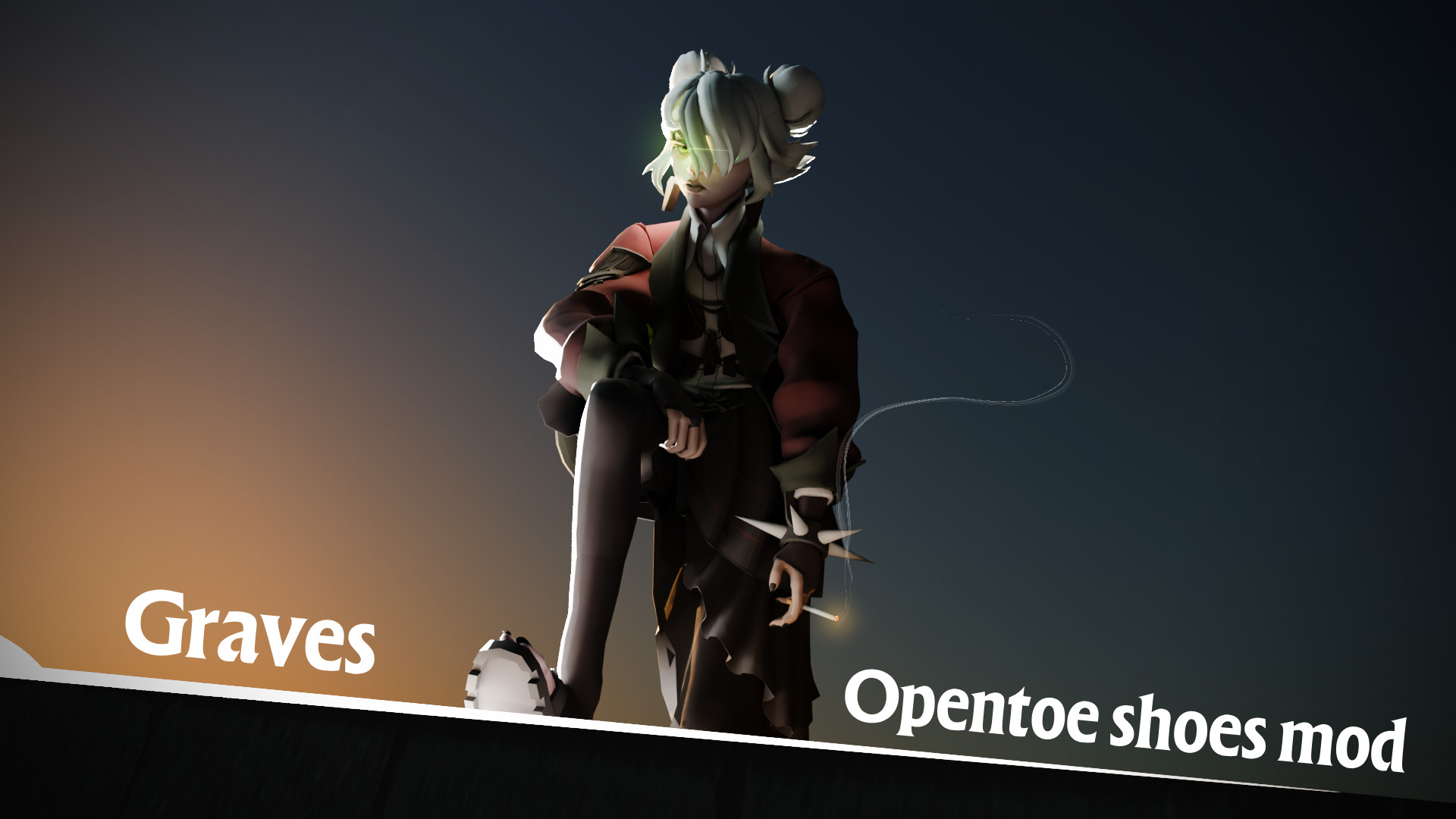 Graves Opentoe Shoes image 2
