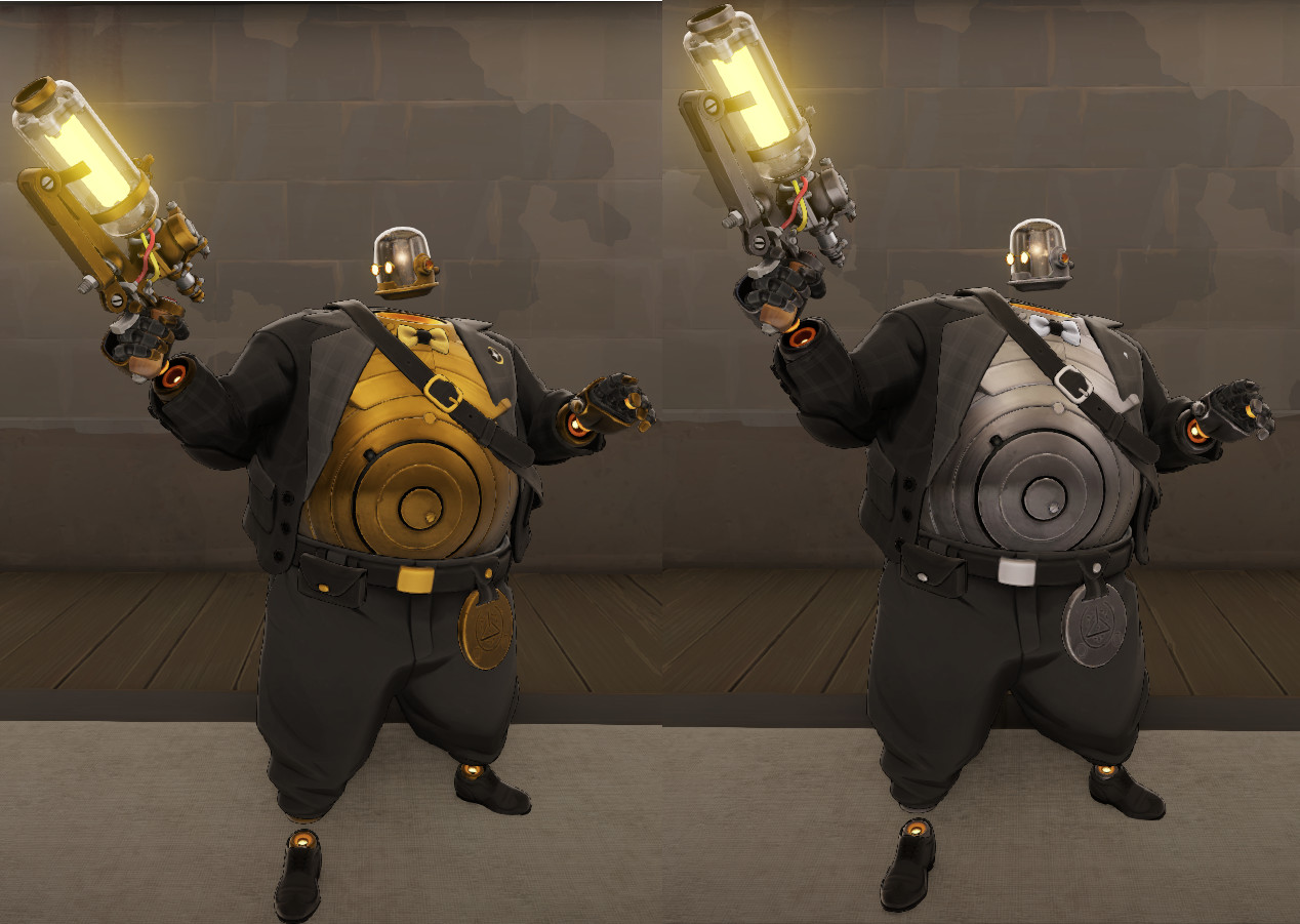 Black/Gold or Silver Dynamo w/ Icons 8/18