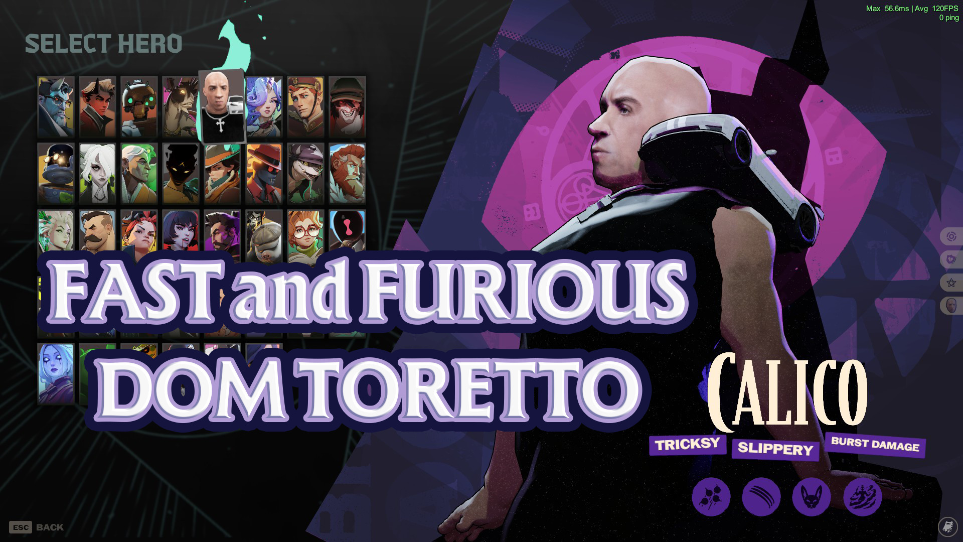 Dom Toretto Calico image 2