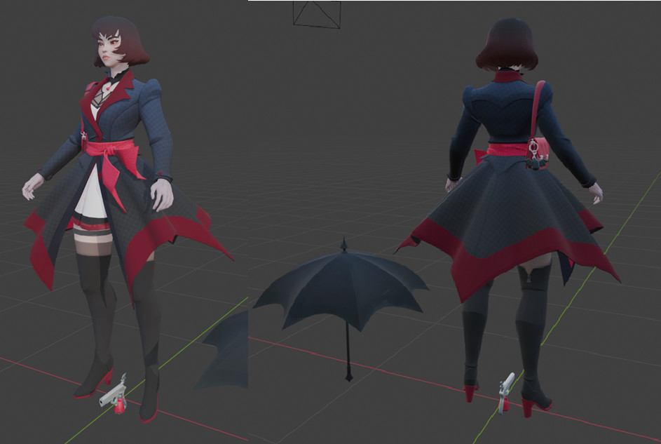 Mina Redesign (Recolor) image 4