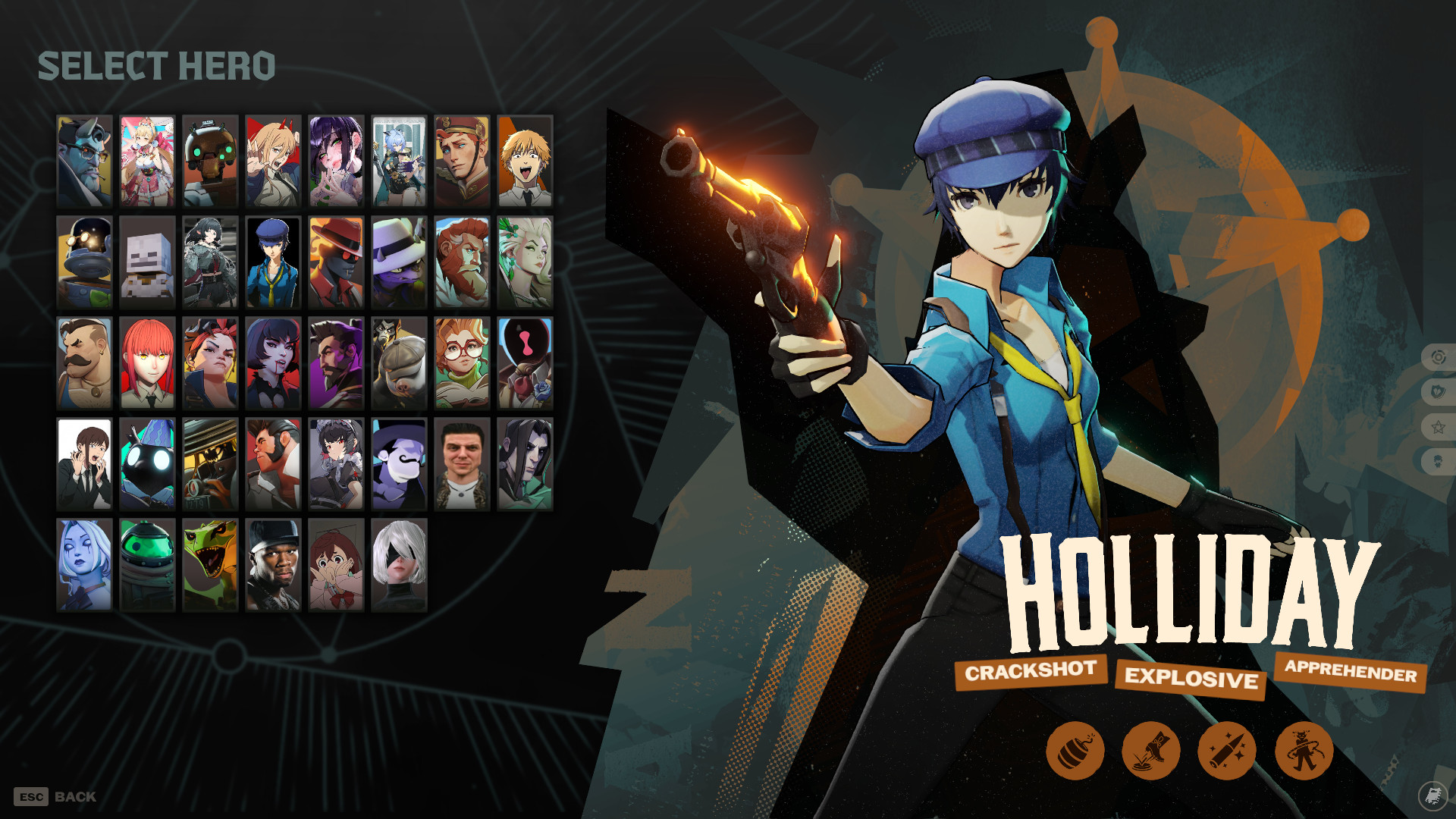 Naoto Shirogane over Holiday + icons image 2