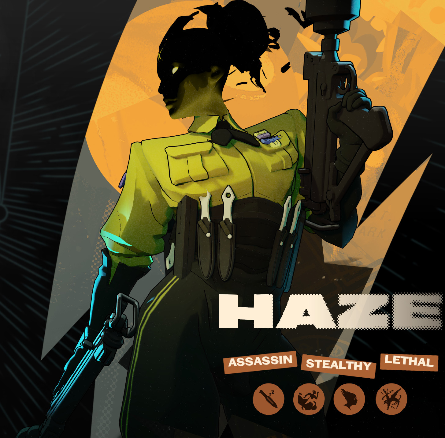 9 Haze Alternate Colors - Rainbow Heroes Pack image 4