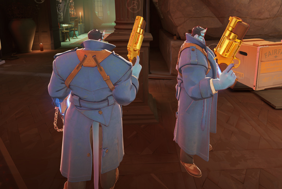 Australium "Case Closed" (Gold Abrams Gun) image 3