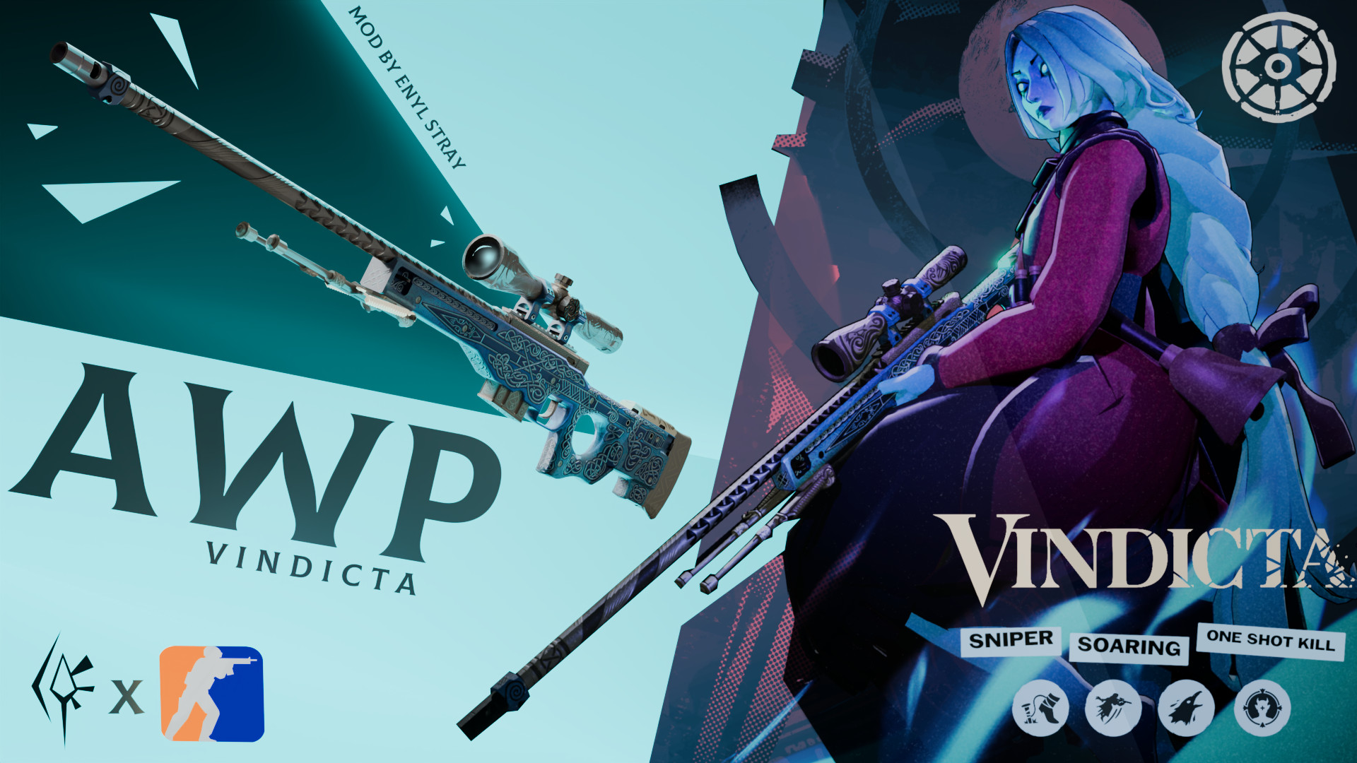 Vindicta AWP ( Commission ) UPDATED! image 2