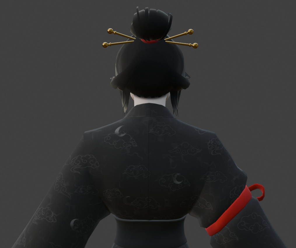Geisha Geist [Commission] image 4