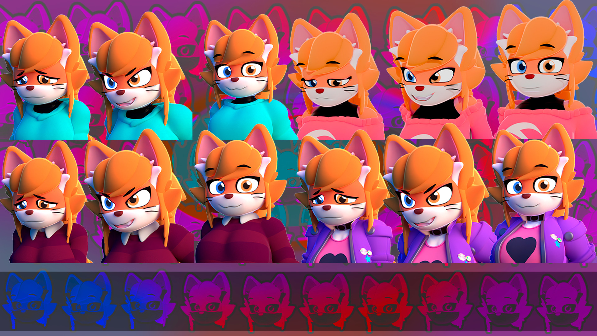 HUMST - Billy Skin Pack! [Outfits!] [ Furry OC ] image 4