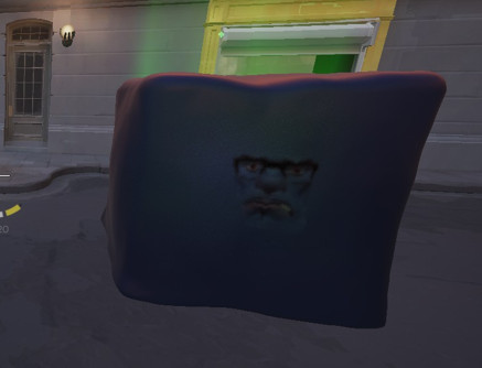 Screaming Abrams Cube