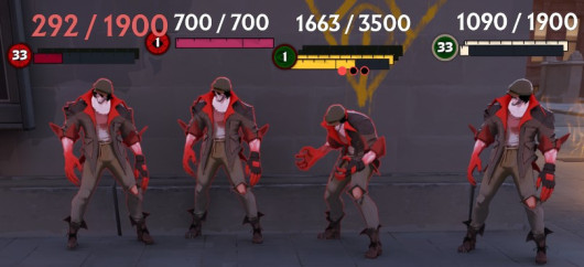 Numeric Health v2 | Now with Single Bar options