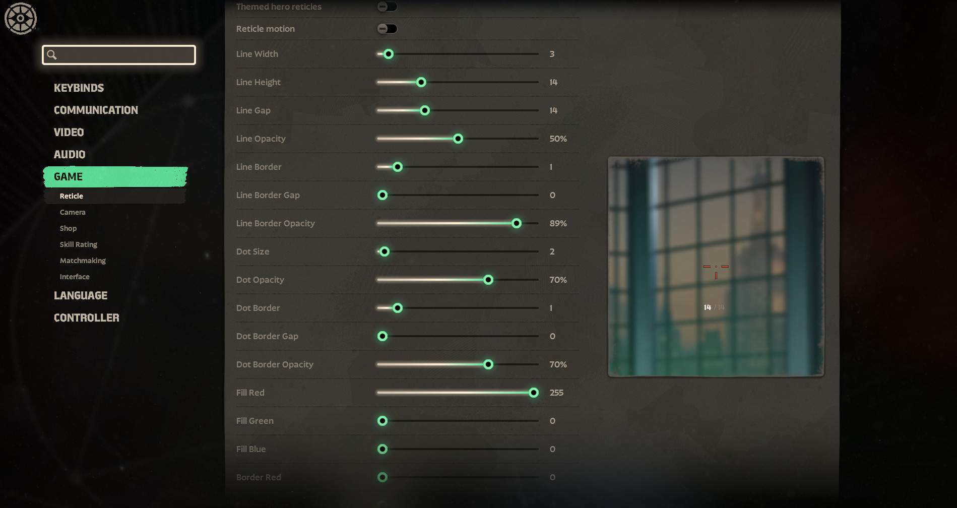 T Crosshair image 3
