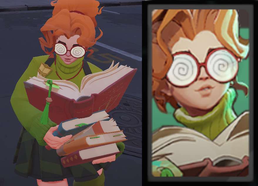 Swirly Glasses Paige @_@ image 2
