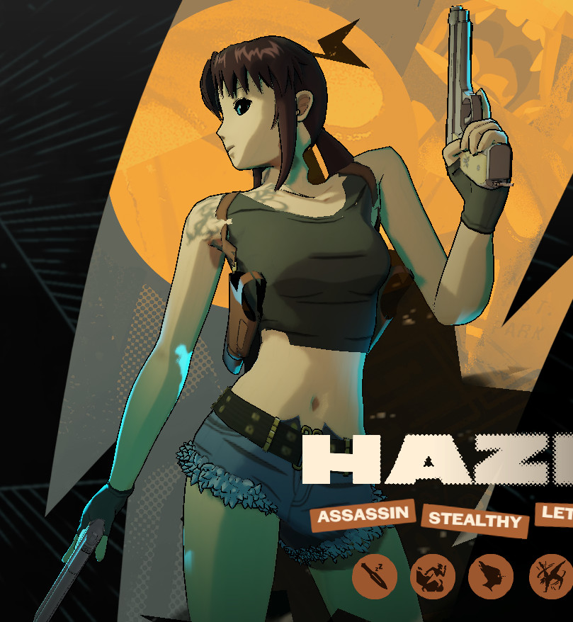 Revy as Haze image 4