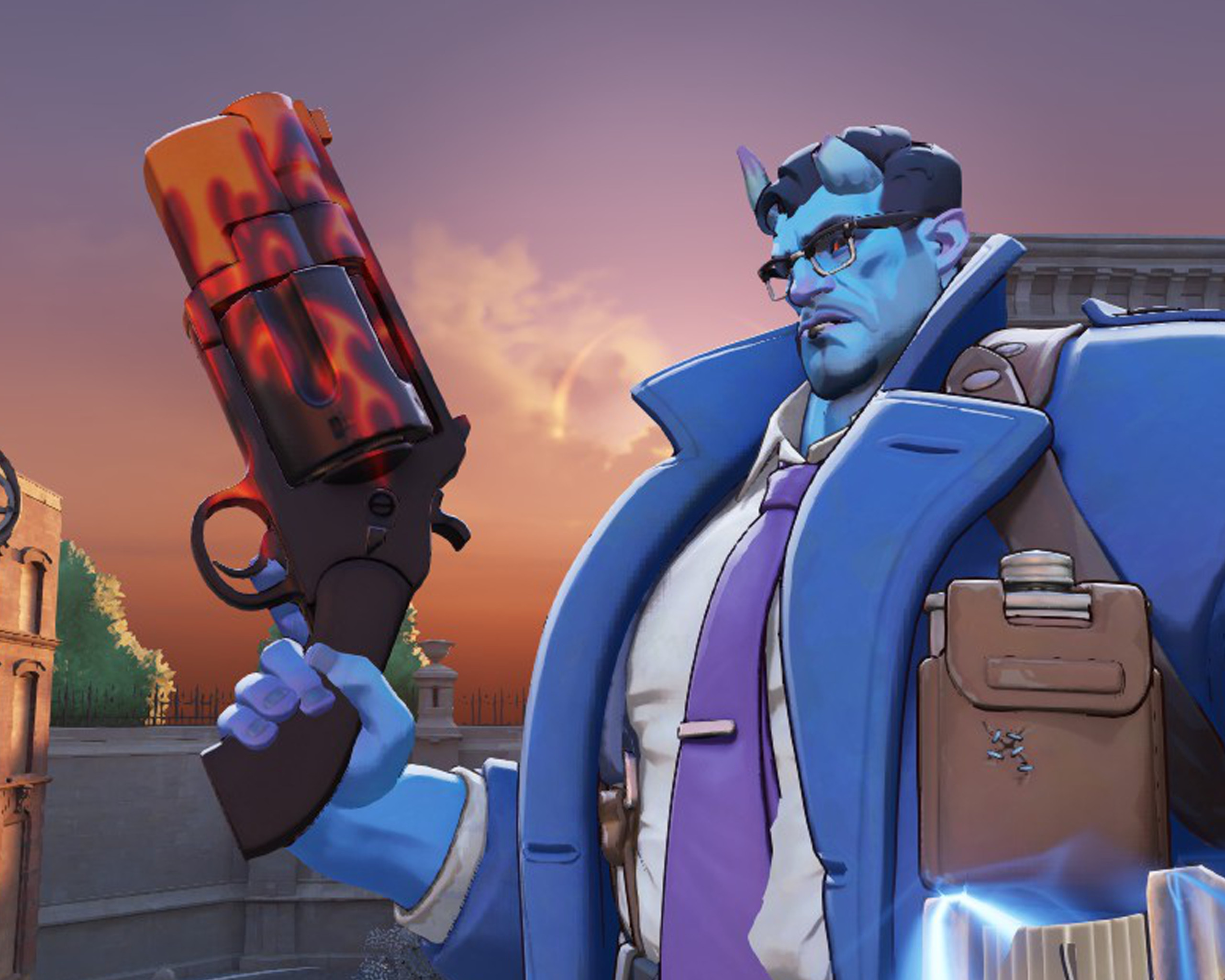 Abrams Gun Skin | Blaze / Blue Blaze image 5