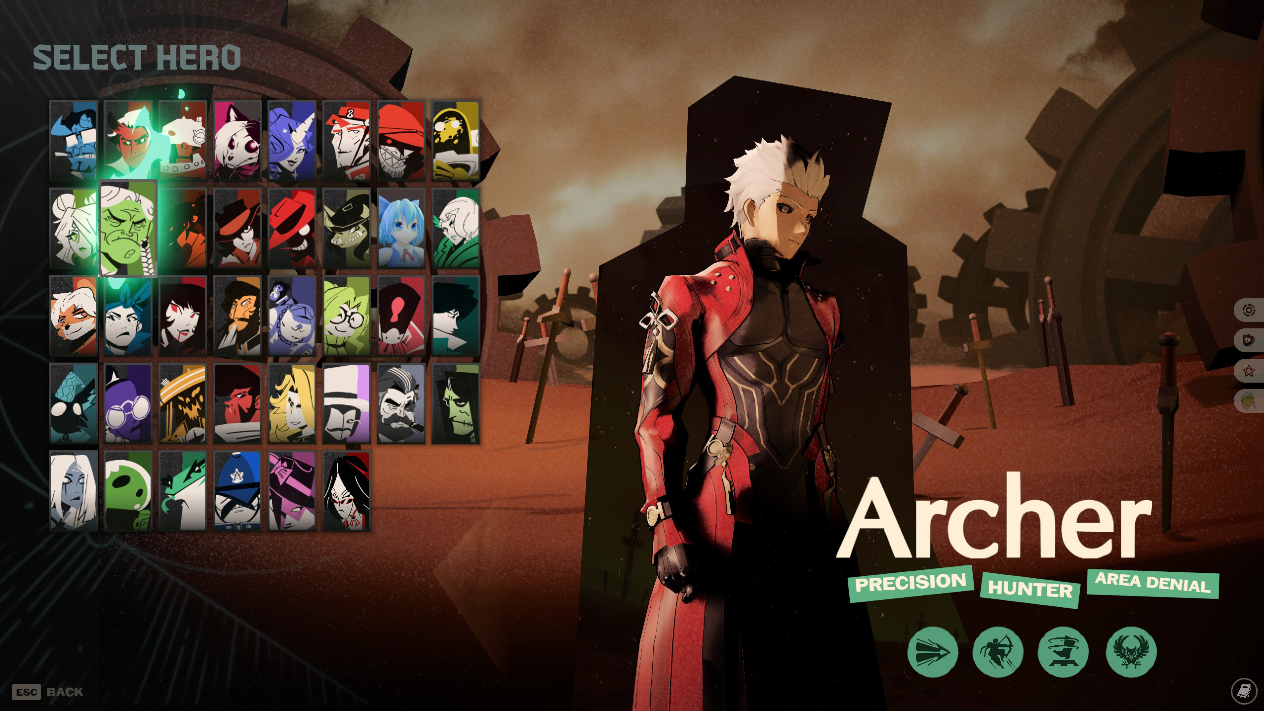 Archer (Fate/Stay Night) Over Grey Talon image 2