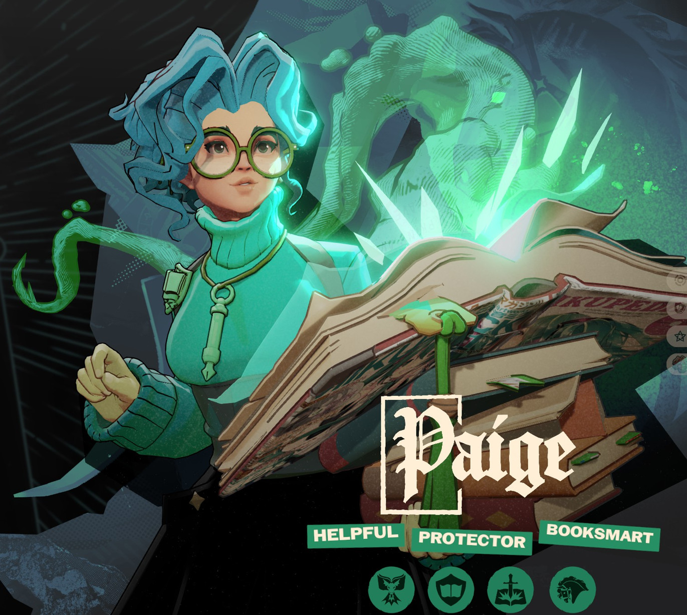 Paige hatsune miku theme recolor + book cover image 3