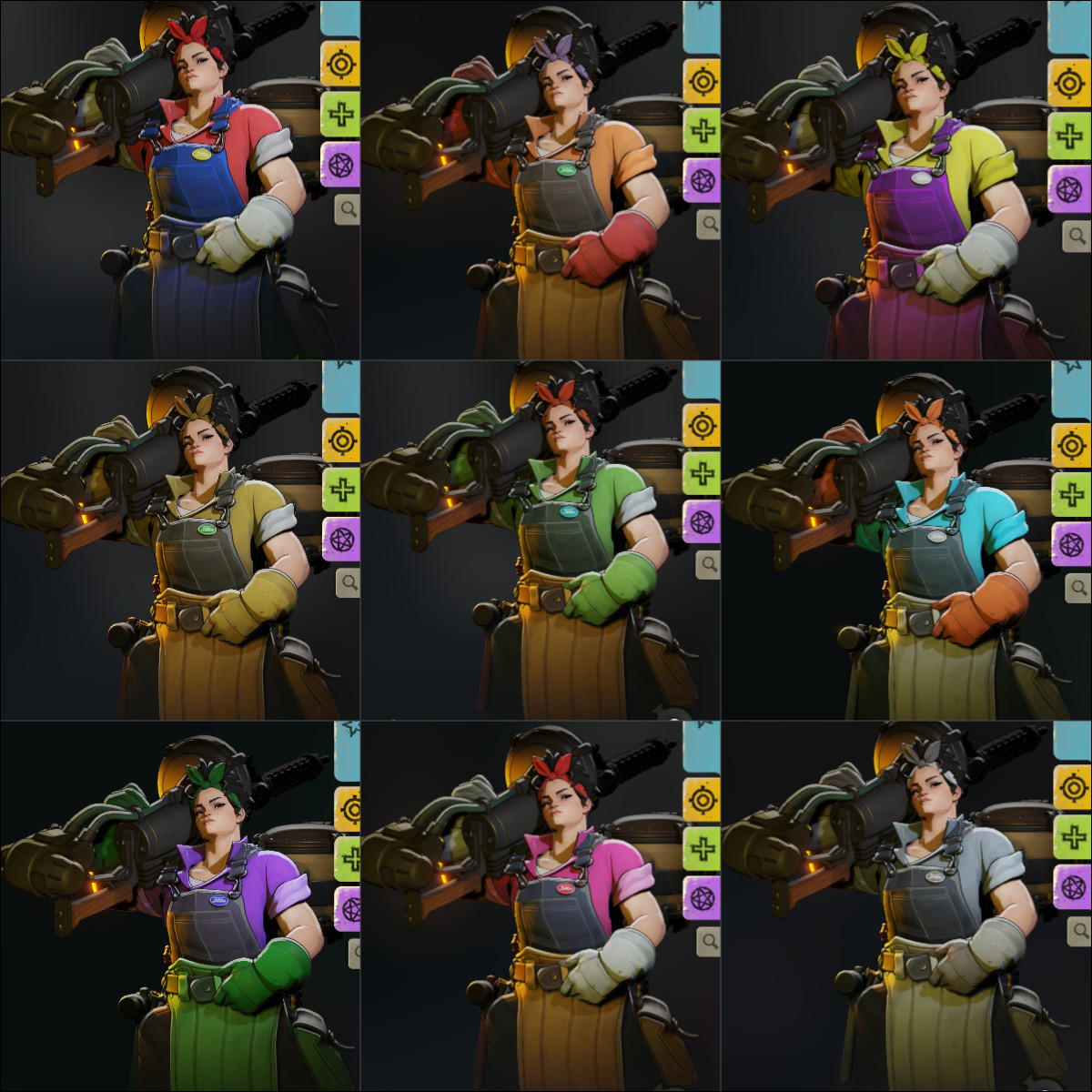 9 McGinnis Alternate Colors - Rainbow Heroes Pack image 2