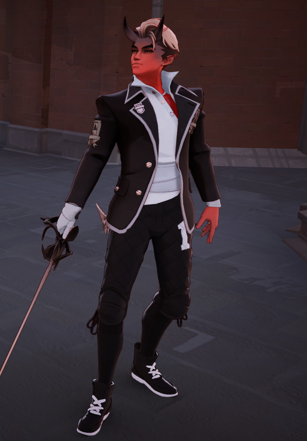 Silver & Black Apollo (+ Black Hair Ver) image 4